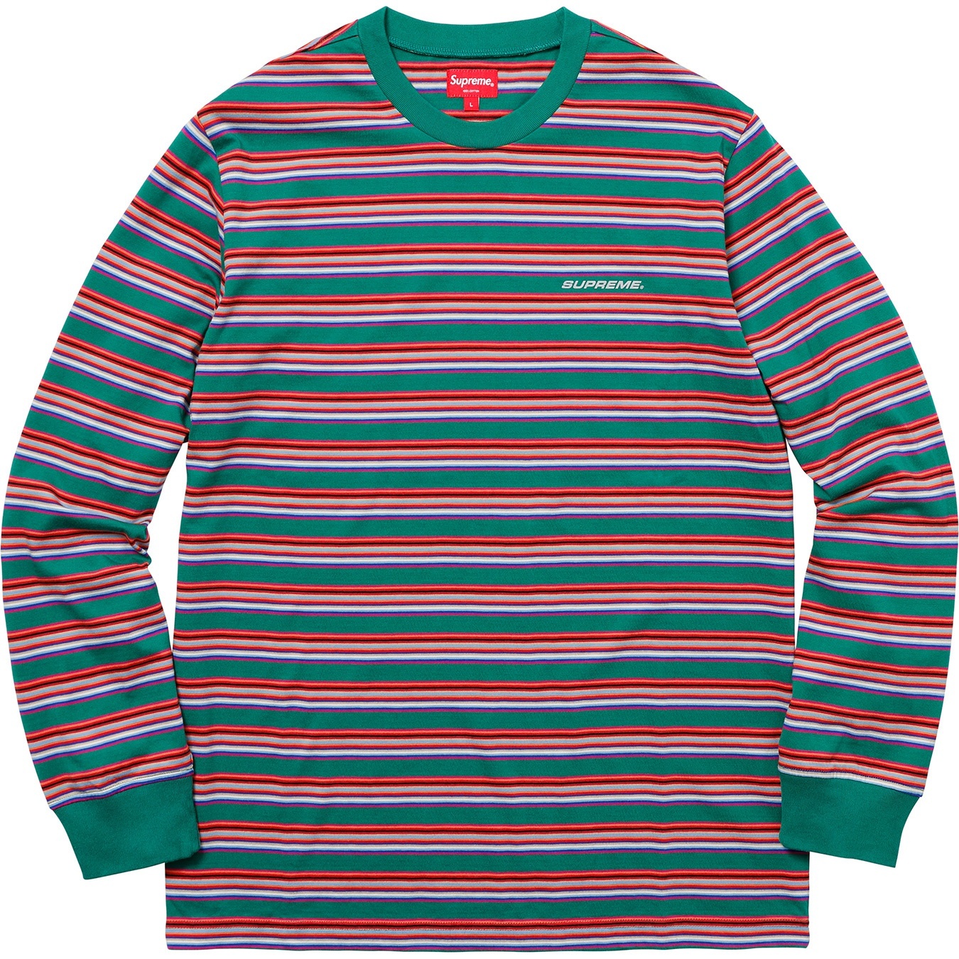 Multi Stripe L/S Top view 5
